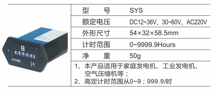 SYS-1累时器